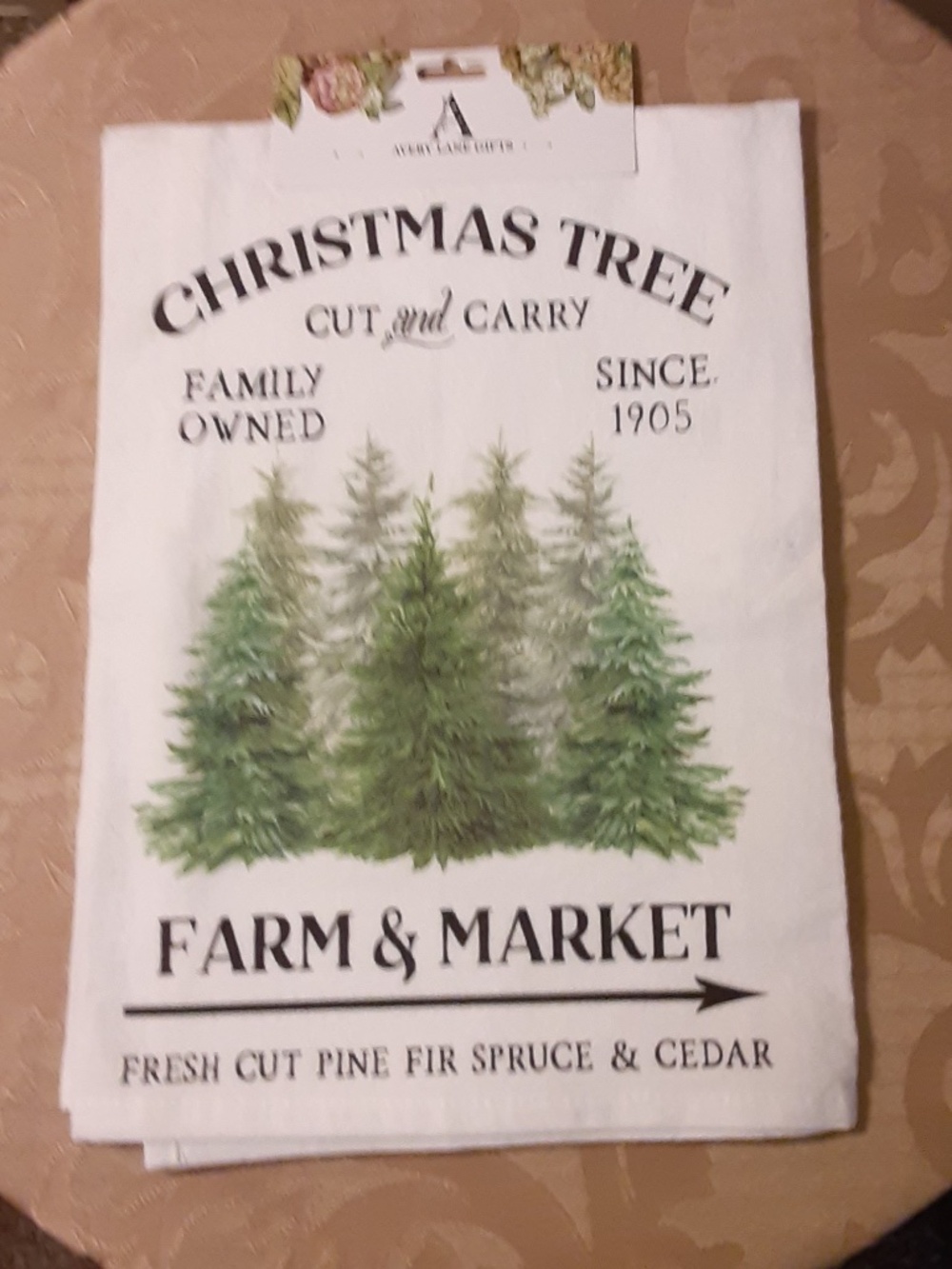 Christmas Tree Kitchen Towel